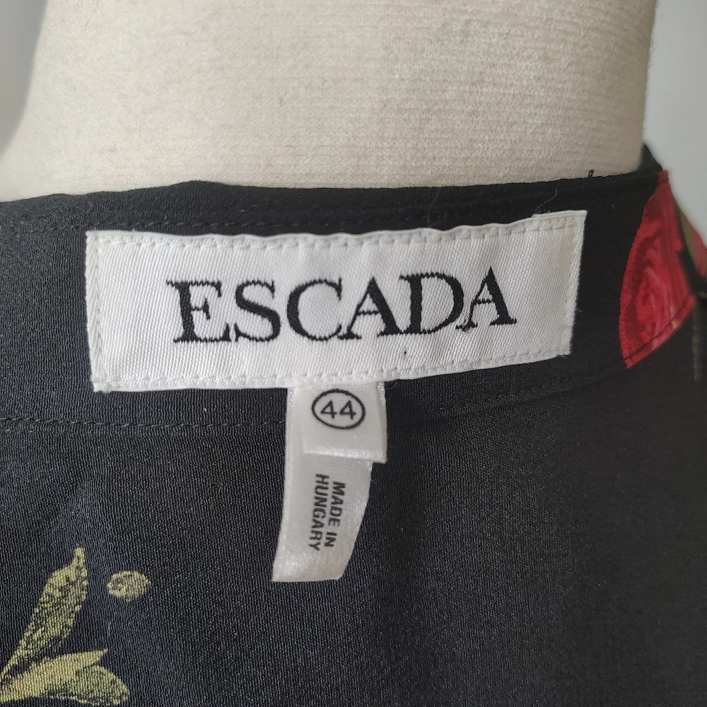 Escada, Roses Blouse - Picture 4 of 5